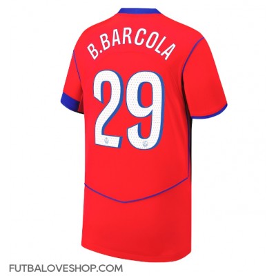 Dres Paris Saint-Germain Bradley Barcola #29 Tretina 2025-26 Krátky Rukáv Dres Paris Saint-Germain Bradley Barcola #29 Tretina 2025-26 Krátky Rukáv